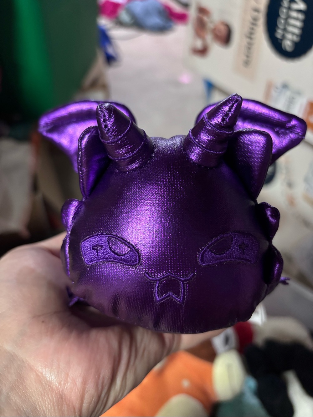 Metallic Purple Dragon Plush Aphmau